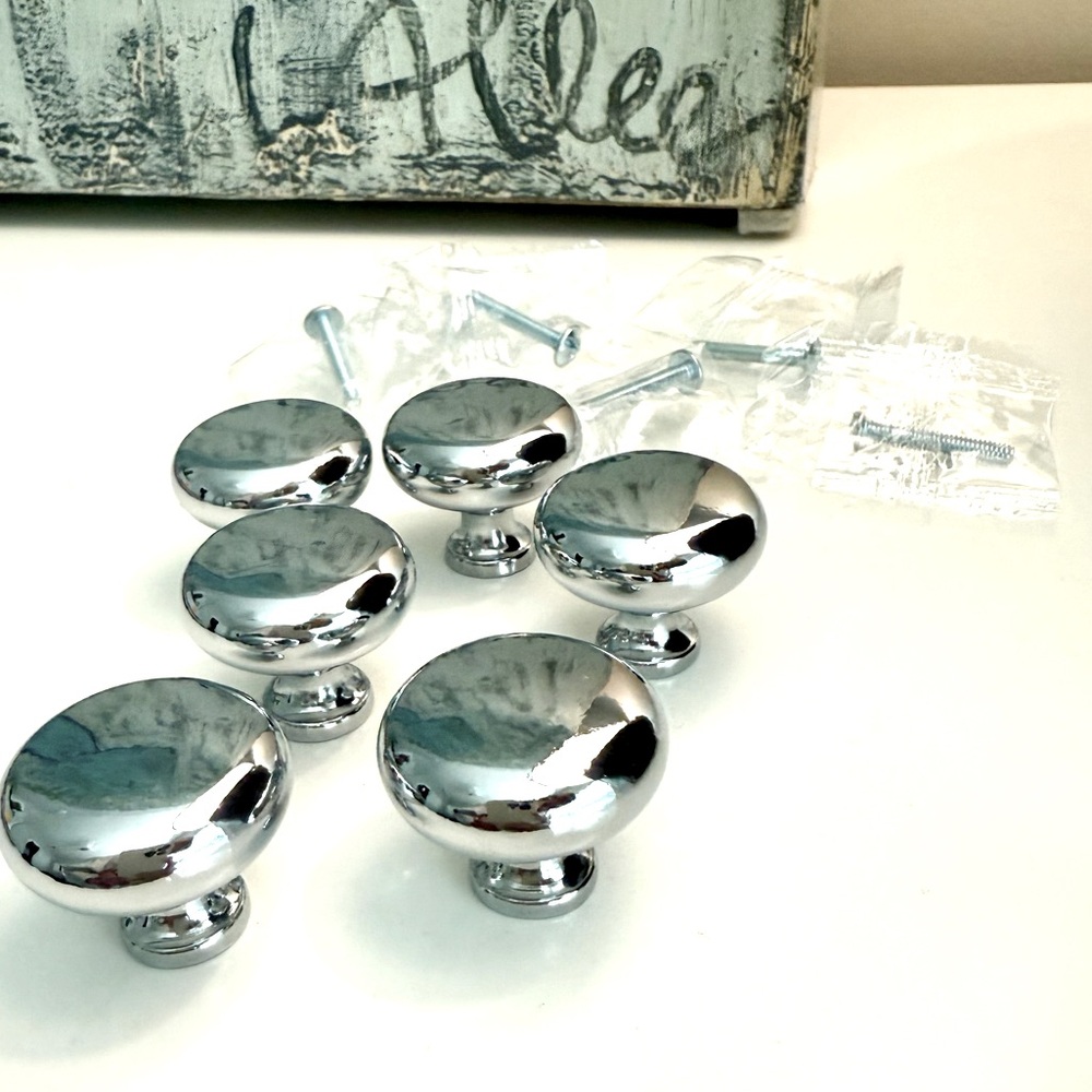 Chrome knobs (6) - Picture 2 of 2
